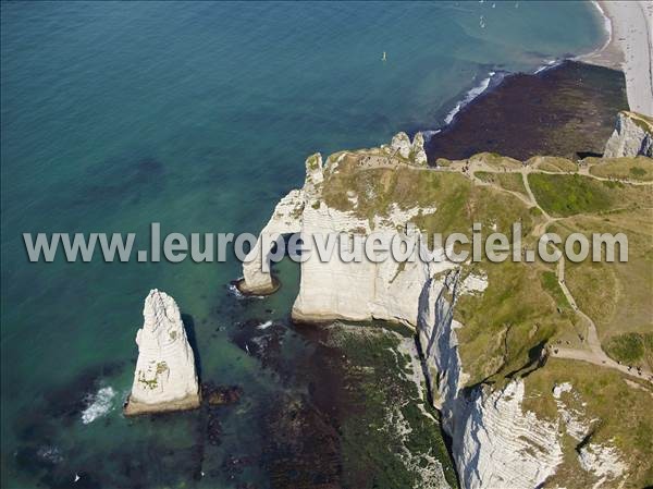 Photo aérienne de tretat