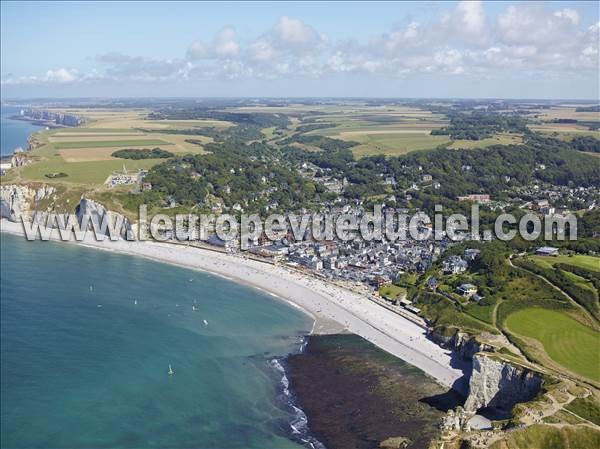 Photo aérienne de tretat