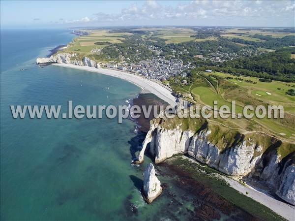 Photo aérienne de tretat