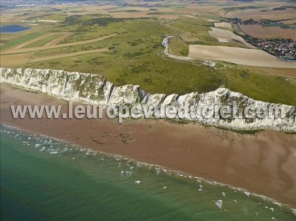 Photo aérienne de Sangatte