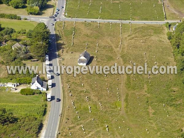 Photo aérienne de Carnac