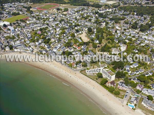 Photo aérienne de Larmor-Plage