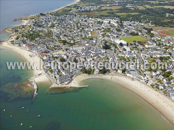 Photo aérienne de Larmor-Plage