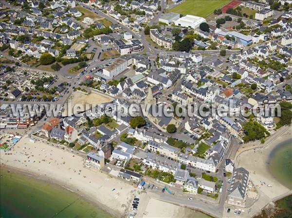 Photo aérienne de Larmor-Plage