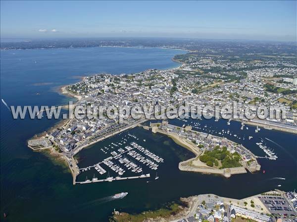 Photo aérienne de Concarneau