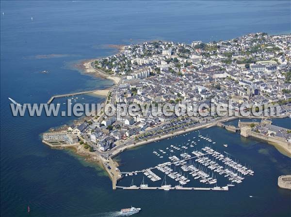 Photo aérienne de Concarneau