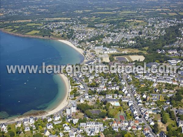 Photo aérienne de Concarneau