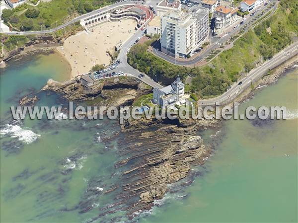 Photo aérienne de Biarritz