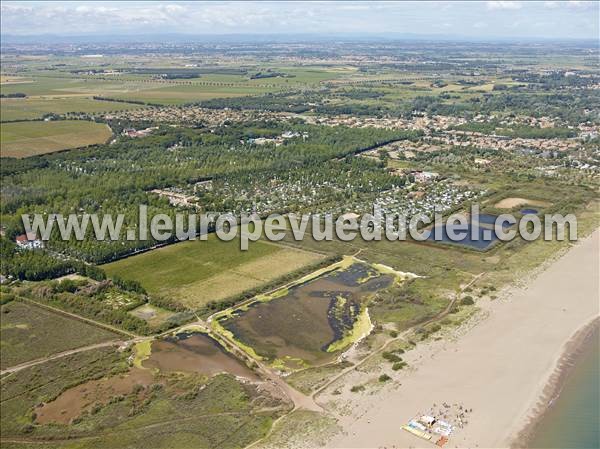 Photo aérienne de Vendres