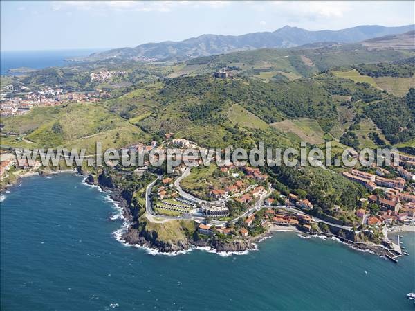 Photo aérienne de Collioure