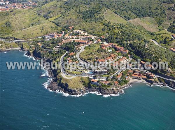 Photo aérienne de Collioure