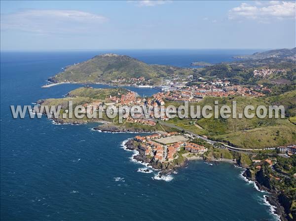 Photo aérienne de Collioure