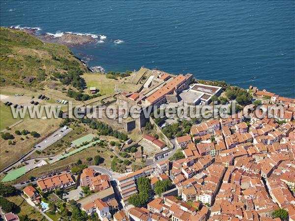 Photo aérienne de Collioure