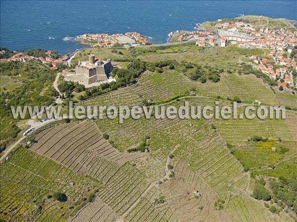 Photo aérienne de Collioure