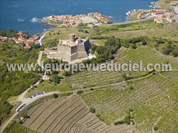 Photo aérienne de Collioure