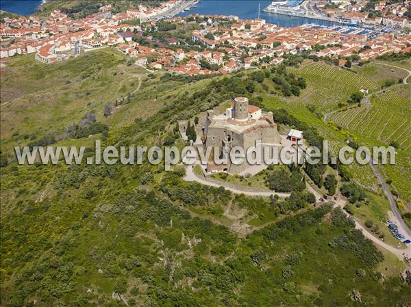 Photo aérienne de Collioure