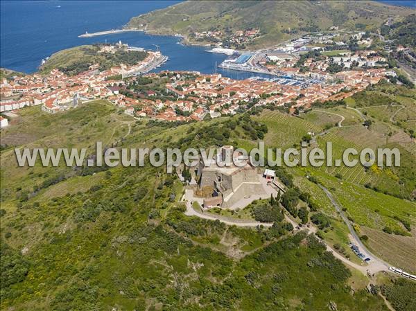 Photo aérienne de Collioure