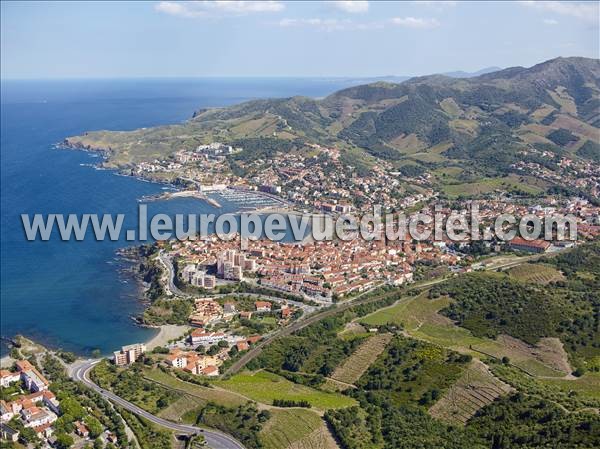 Photo aérienne de Banyuls-sur-Mer