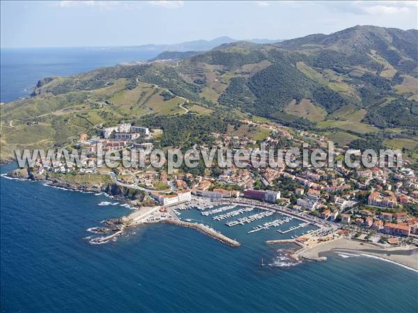 Photo aérienne de Banyuls-sur-Mer