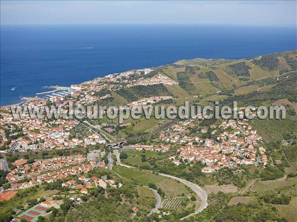 Photo aérienne de Banyuls-sur-Mer