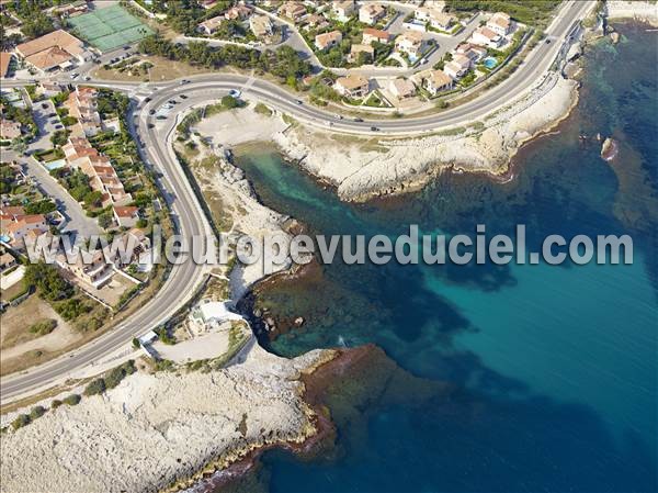 Photo aérienne de Sausset-les-Pins