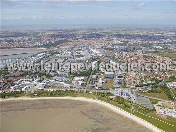 Photo aérienne de La Rochelle