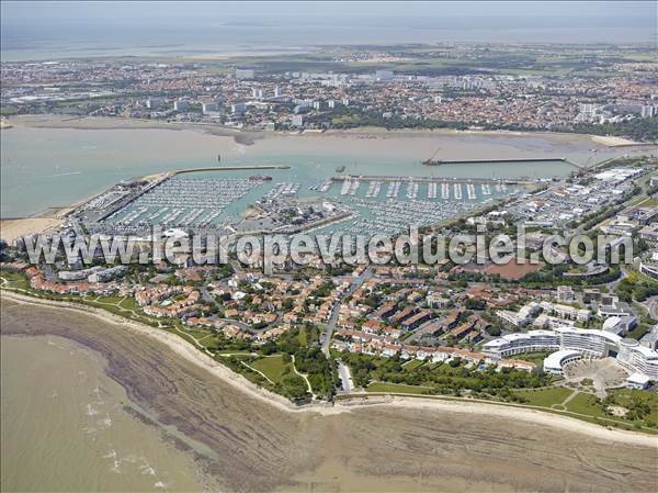 Photo aérienne de La Rochelle