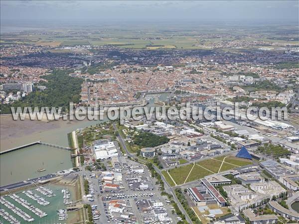 Photo aérienne de La Rochelle