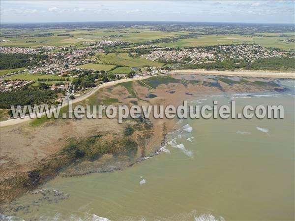 Photo aérienne de Saint-Vincent-sur-Jard