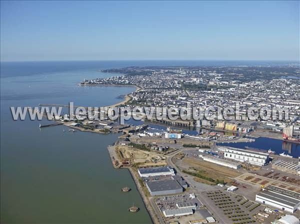 Photo aérienne de Saint-Nazaire