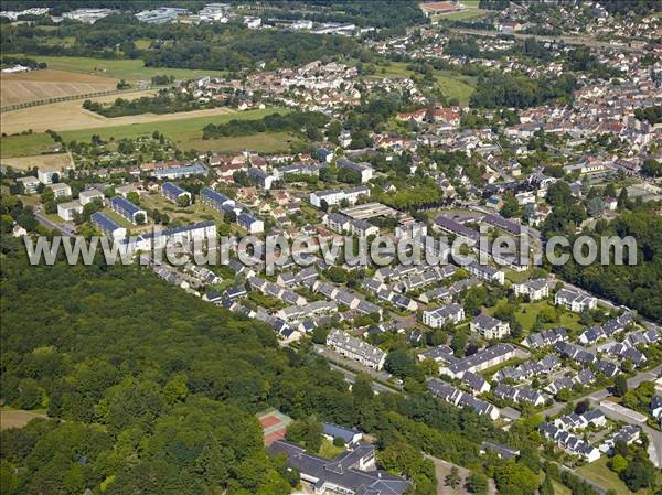 Photo aérienne de Dourdan