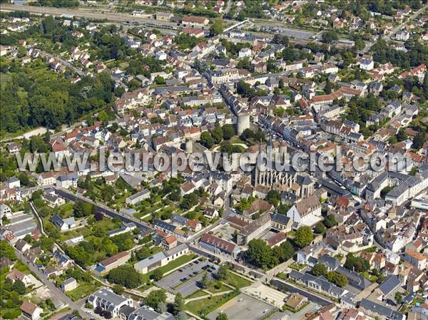 Photo aérienne de Dourdan