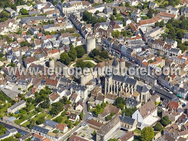 Photo aérienne de Dourdan