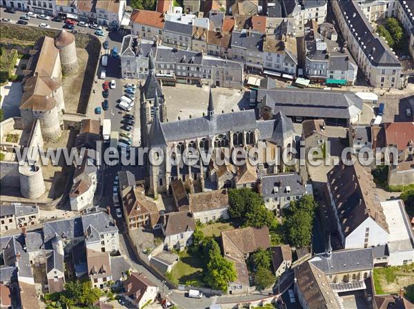 Photo aérienne de Dourdan