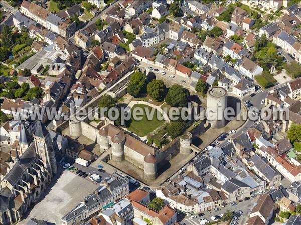 Photo aérienne de Dourdan