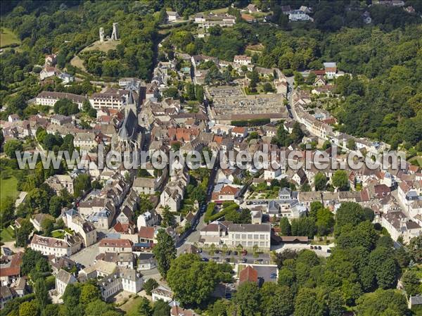 Photo aérienne de Montfort-l'Amaury