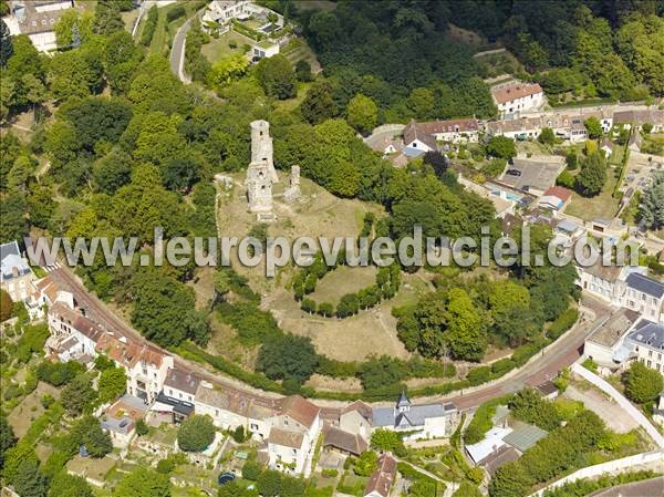 Photo aérienne de Montfort-l'Amaury