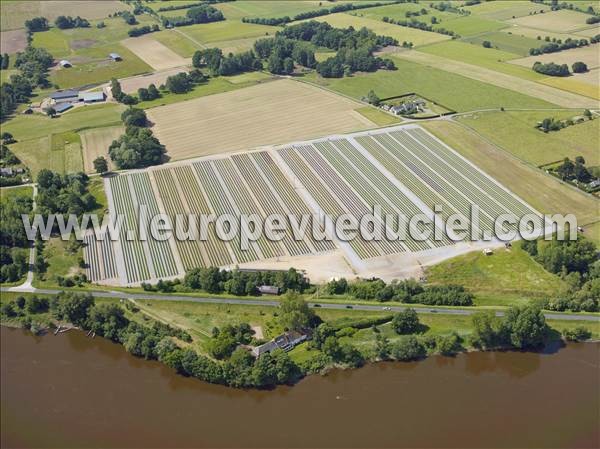 Photo aérienne de Montjean-sur-Loire