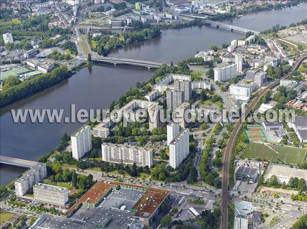 Photo aérienne de Nantes