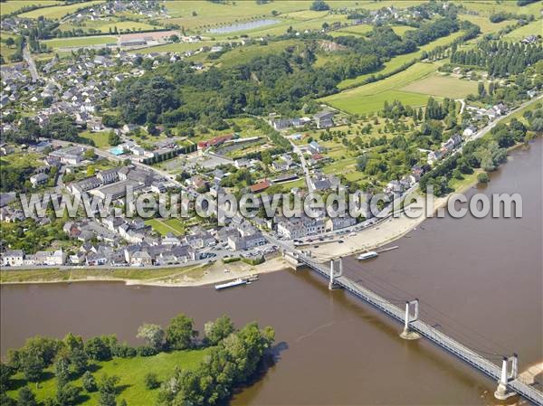 Photo aérienne de Montjean-sur-Loire