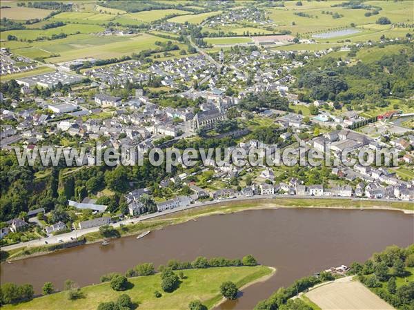 Photo aérienne de Montjean-sur-Loire