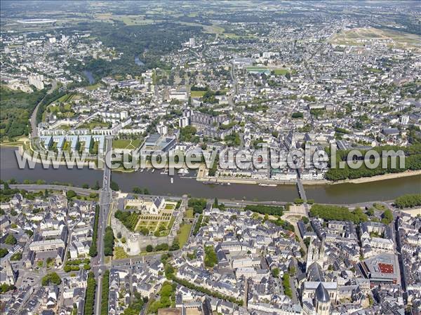 Photo aérienne de Angers