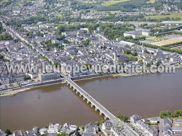 Photo aérienne de Saumur