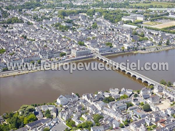 Photo aérienne de Saumur