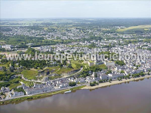 Photo aérienne de Saumur