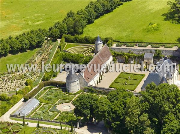 Photo aérienne de Azay-le-Rideau