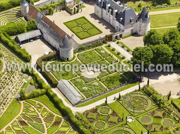 Photo aérienne de Azay-le-Rideau