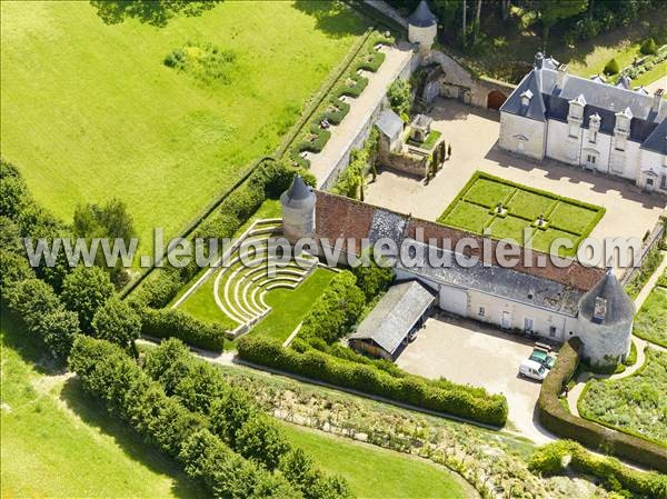 Photo aérienne de Azay-le-Rideau