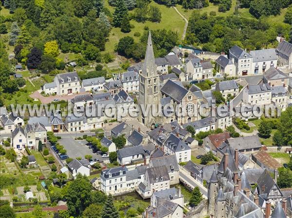 Photo aérienne de Langeais