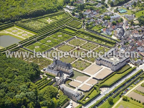 Photo aérienne de Villandry